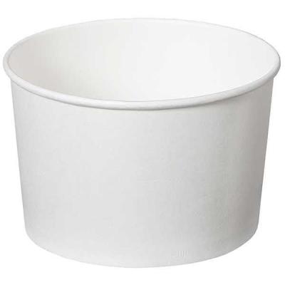 16 oz Beyaz Karton Çorba Kasesi