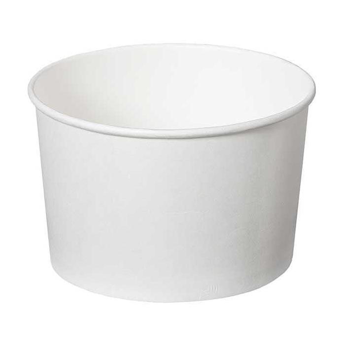 16 oz Beyaz Karton Çorba Kasesi