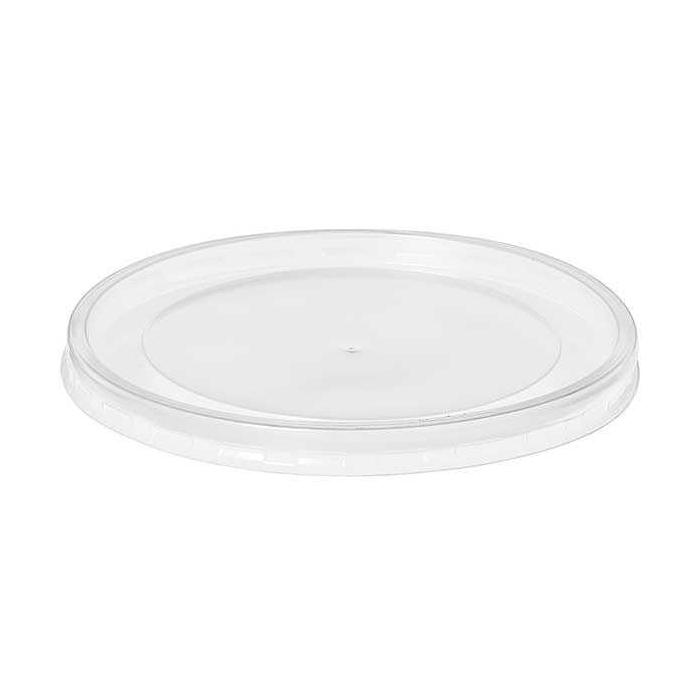 16 oz Beyaz Karton Çorba Kasesi Kapağı Sıcak