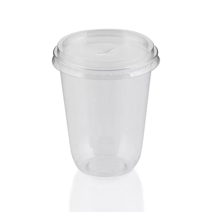 16oz Bubble Tea Plastik Bardak 12gr