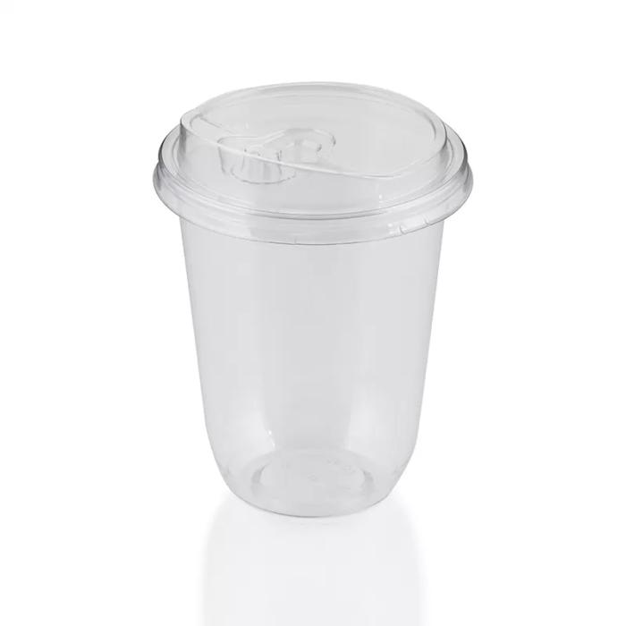16oz Bubble Tea Plastik Bardak 12gr