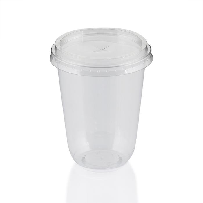 16oz Bubble Tea Plastik Bardak 12gr