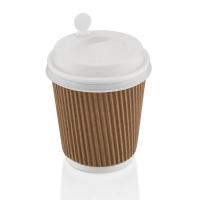 8oz Double Wall Ripple Karton Bardak