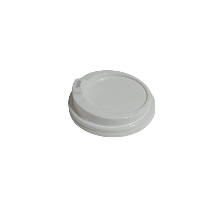 8oz Karton Bardak Kapağı Beyaz Emzik