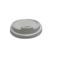 8oz Karton Bardak Kapağı Beyaz Emzik